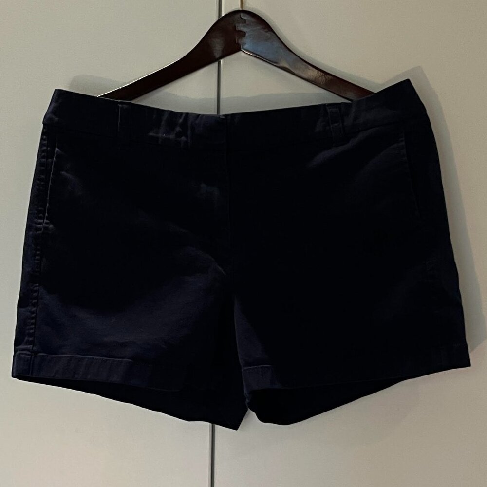 J. Crew 3 1/2"  Navy Classic Chino Short Size 12